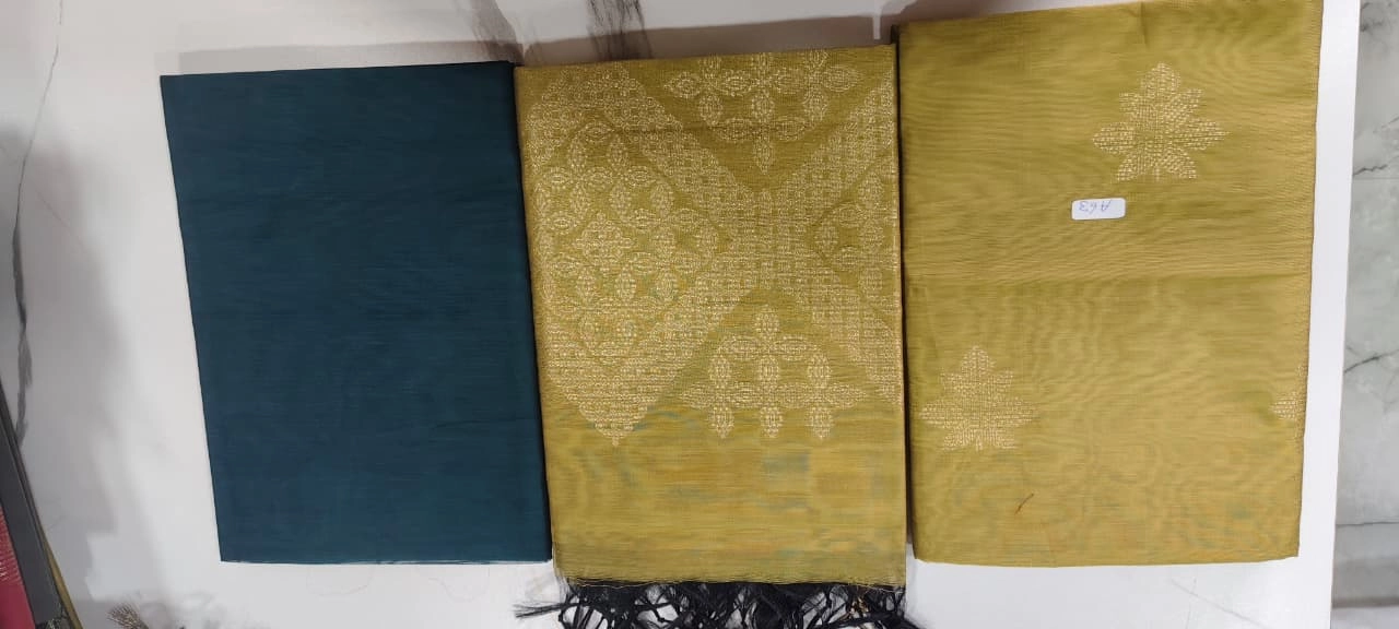 Silk Cotton 3pc Set - TK007 - Image 2